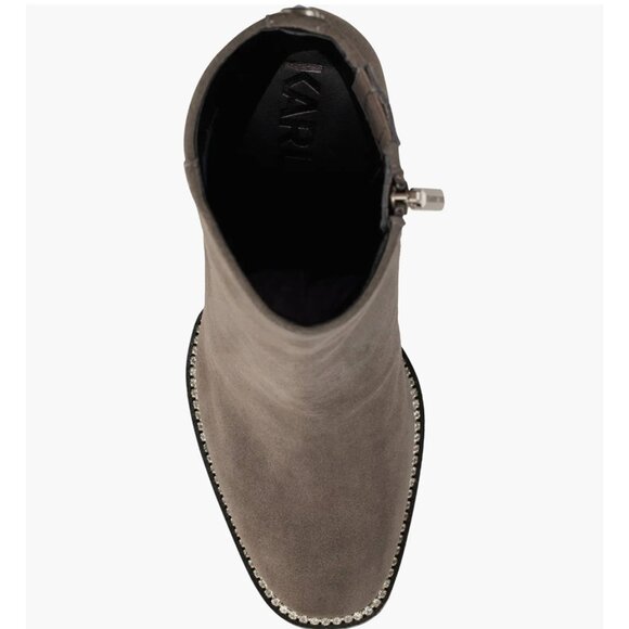 Bootie Embellished Rhinestones from Karl Lagerfeld Paris / Size 8 - Picture 6 of 11